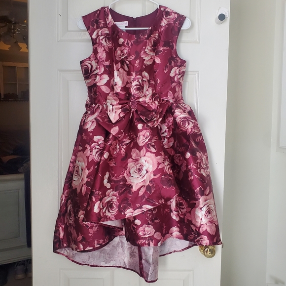 Bonnie Jean Red Fit and Flare Sleeveless Dress‎ - Picture 1 of 4